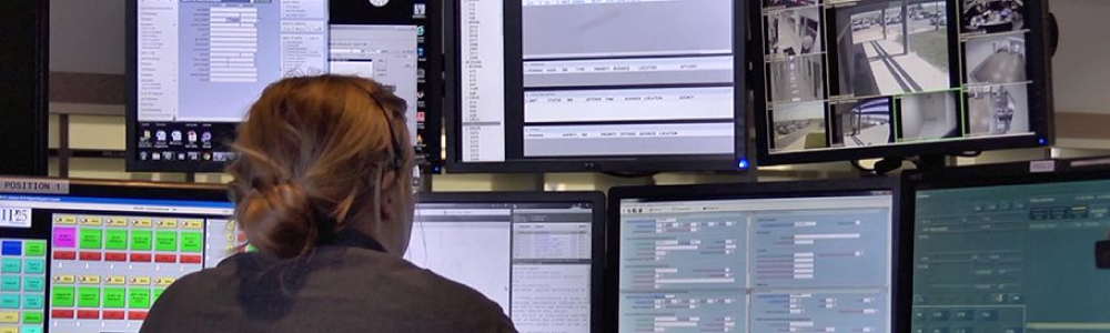 Emergency Services Worker Utilizing ConSel Plus Dispatch Solutions
