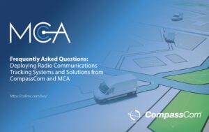 vans on map using CompassCom and MCA solutions