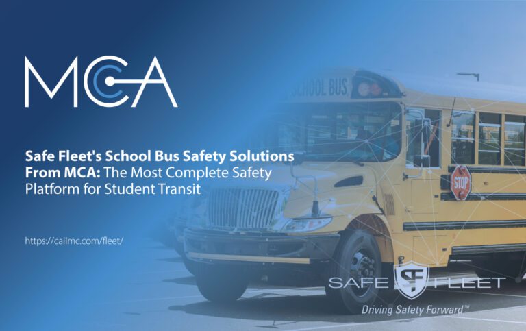 School Bus Safety with Safe Fleet and MCA