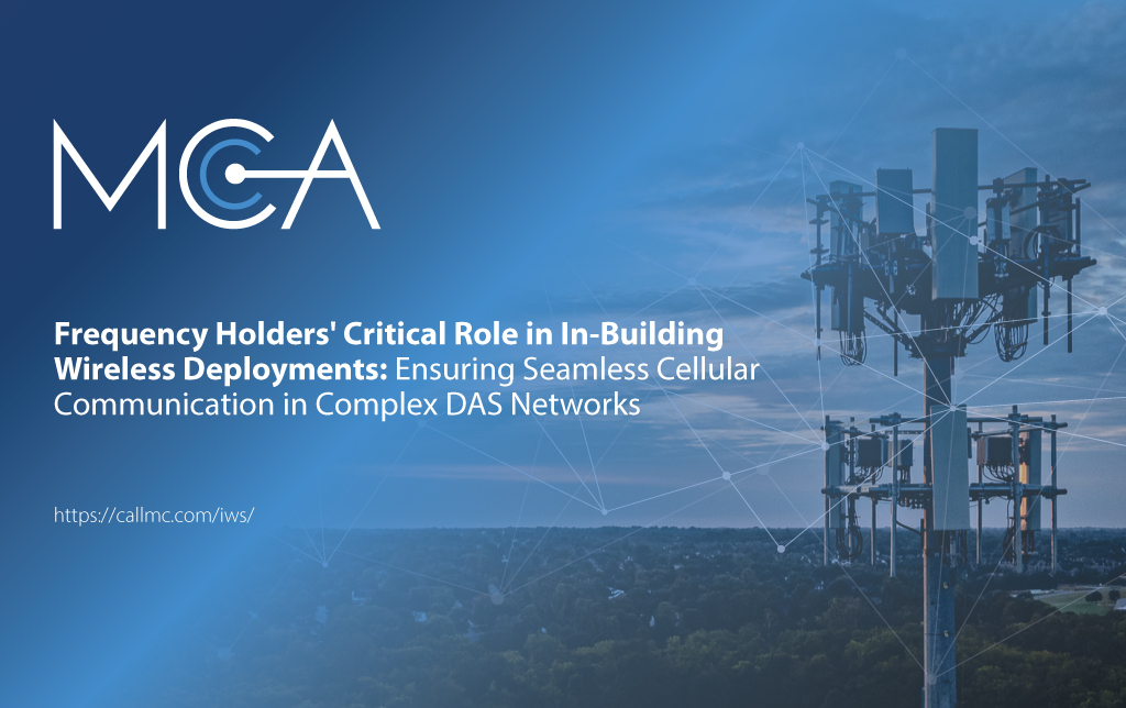 Frequency Holders in in-building wireless DAS deployments