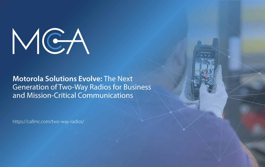 Motorola Solutions Evolve Two-Way Radios