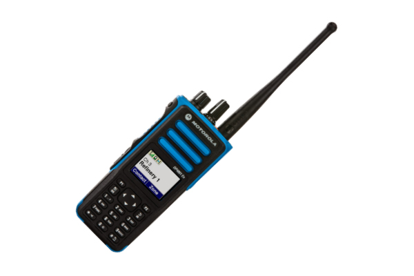 MotoTRBO two-way radio with Motorola Lone Worker feature