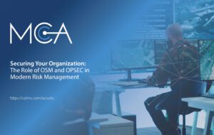 Operational Security Management facility with people hard at work