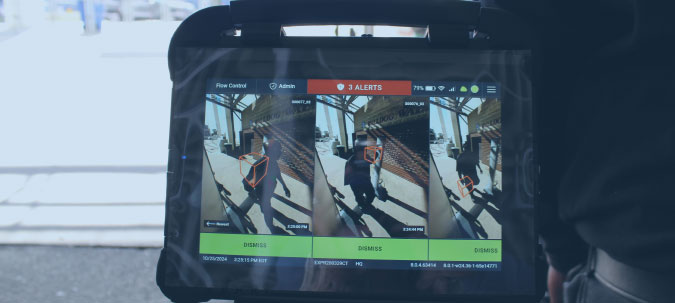 Evolv Concealed Weapon Detection MCA Installed System