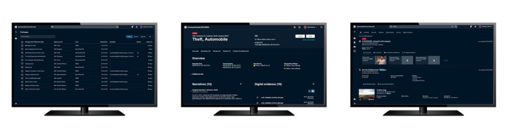 CommandCentral Records Desktop Screenshots
