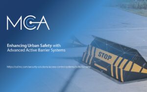 shallow-mounted wedge barriers - part of an active barrier system - to increase urban safety against vehicle-ramming attacks