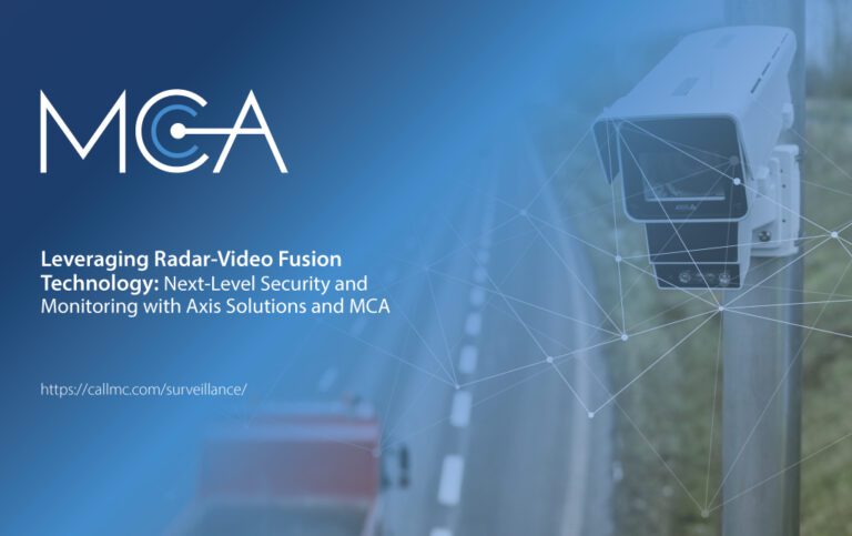 Video Fusion Device Leveraging Radar-Video Fusion Technology from Axis and MCA