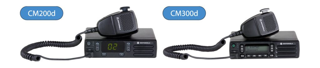 Mototrbo CM200d and CM300d Product Image