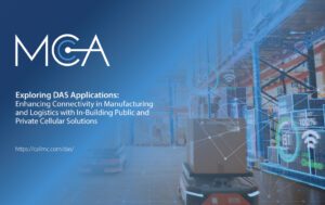 DAS supporting mobile devices and IoT in industrial environments