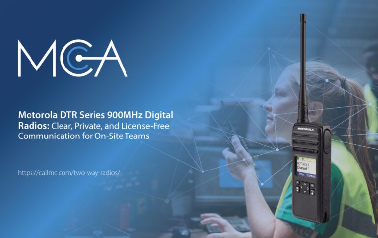 Motorola DTR Series Digital Radios | MCA Two Way Solutions