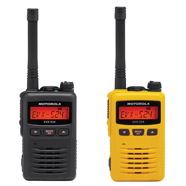 Motorola EVX-S24 Product Images: Two Colors Available