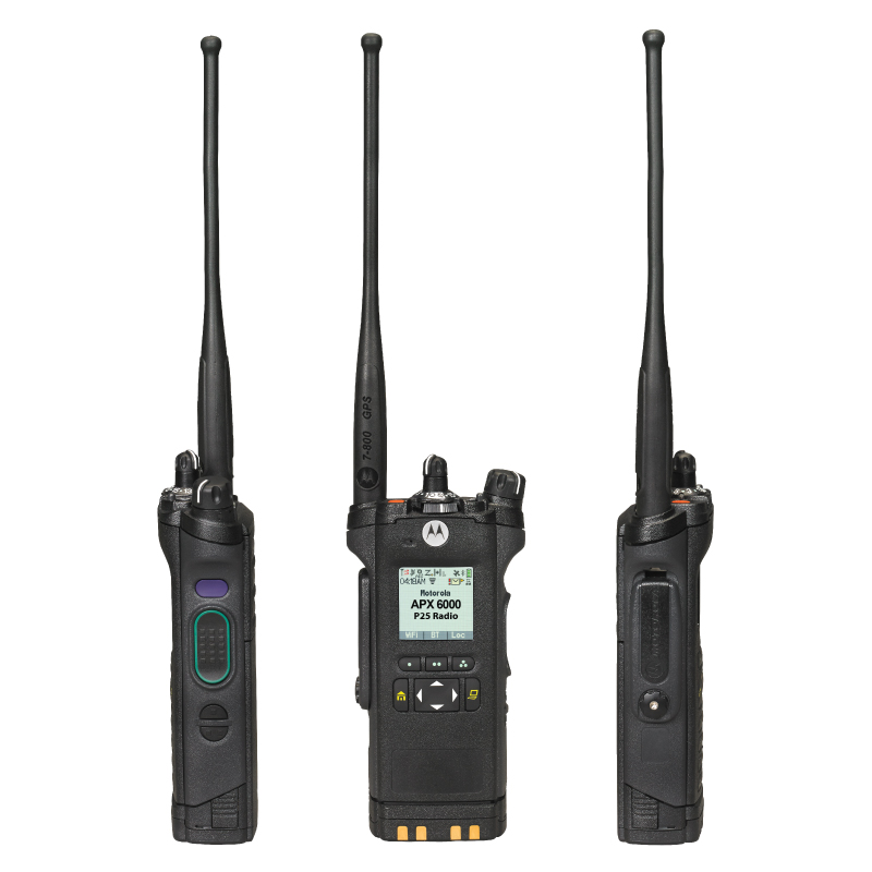 APX 6000 Two Way Radio Product Image Montage