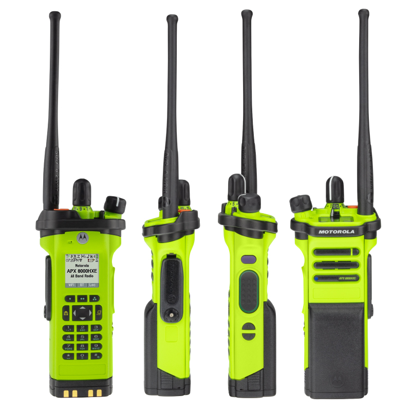 Motorola APX 8000HXE Radio Product Image Montage