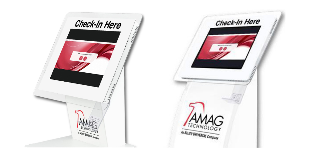 Symmetry GUEST offers two kiosk designs