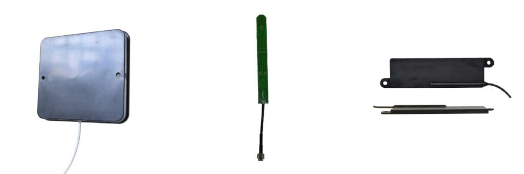 an example of a PM-1350 Series antenna, EM Series Embedded Antenna, and CVL Series Overmolded LTE Antenna