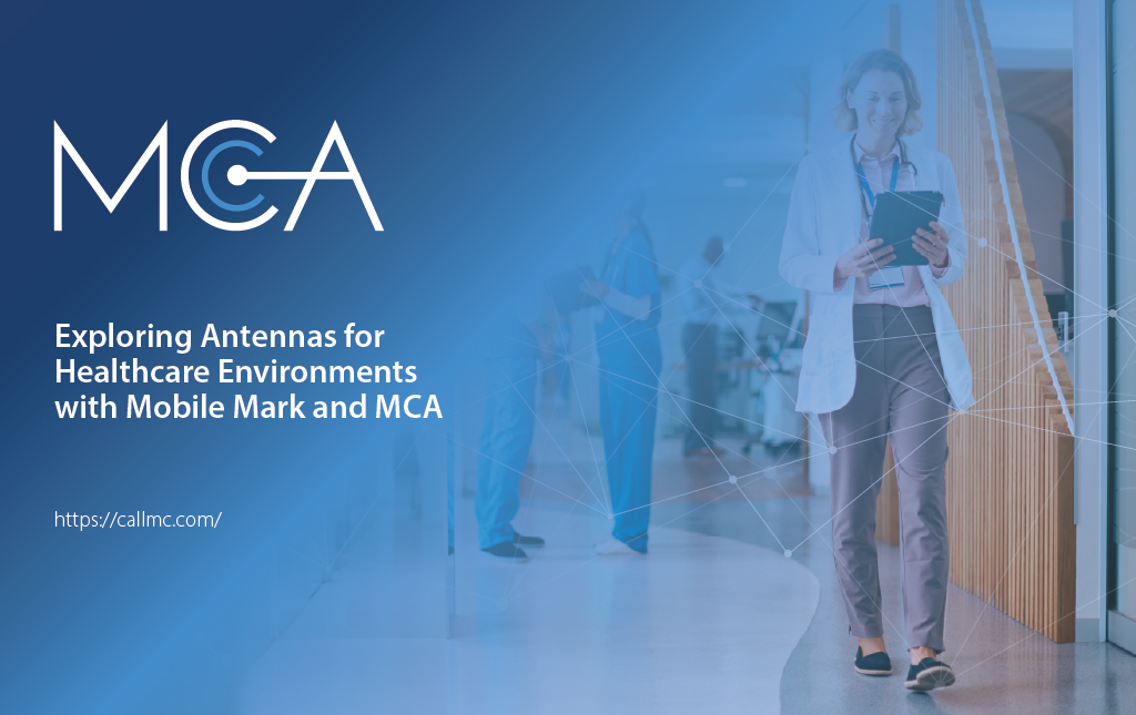 medical IoT antennas improving healthcare connectivity to allow doctors, like the one pictured, to use smart medical devices with ease