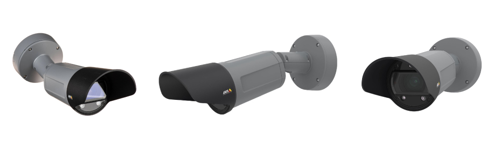 AXIS Q1700-LE License Plate Camera Image Montage