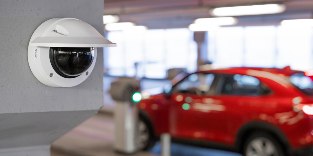 AXIS P3265-LVE-3 License Plate Verifier Kit Indoor Car Park