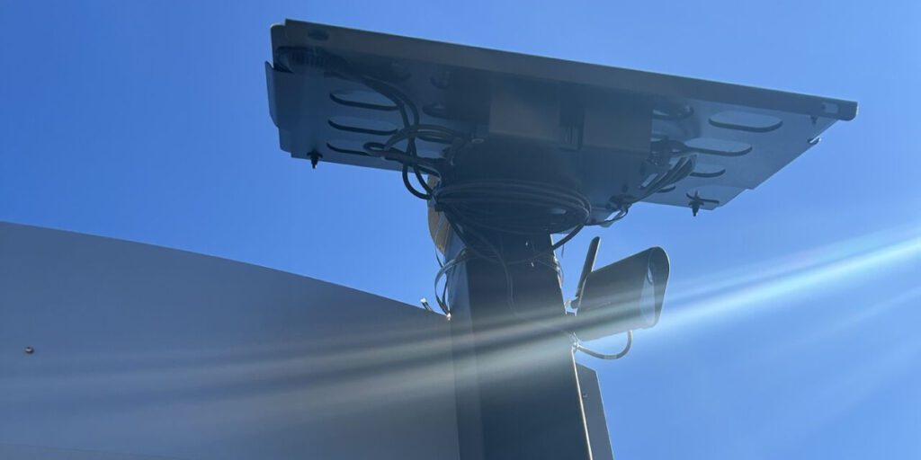 An MCA Solar-Powered Motorola L6Q Camera Deployment