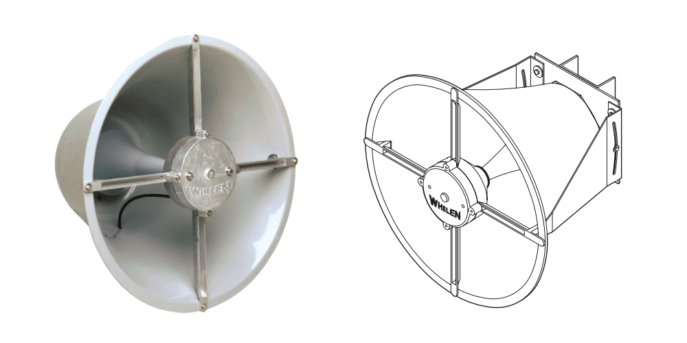 Whelen WS400H Product Image and Product Diagram