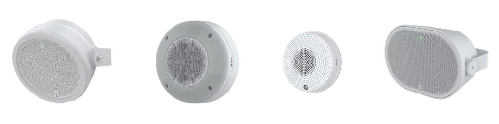 Axis network Audio speaker and horn montage image 2