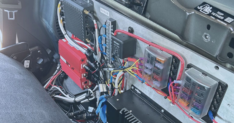 MCA Mobile Communications Equipment Cabling and Mounting