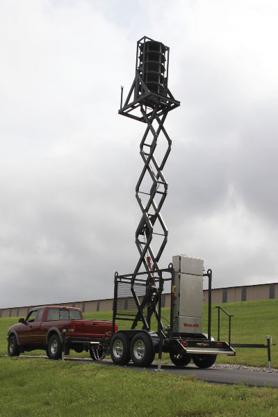 Portable Outdoor Warning Sirens for Flood Preparations
