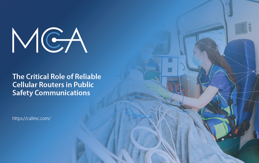 public safety cellular routers are critical in helping first responders save lives, like these EMTs working in the back of an ambulance