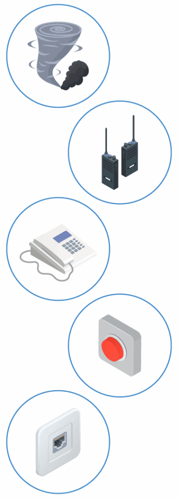 icons representing flexible activation options