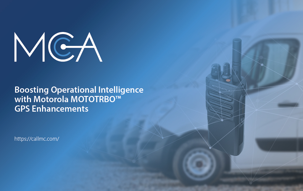 Motorola MOTOTRBO™ R7 two-way with with advanced GPS features being used by fleet operations in logistics and transportation