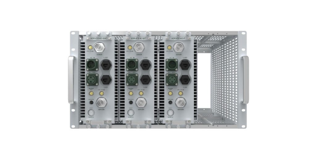 ADRF SDR-ICS Modular Repeater System with Vacant Slot in Chassis