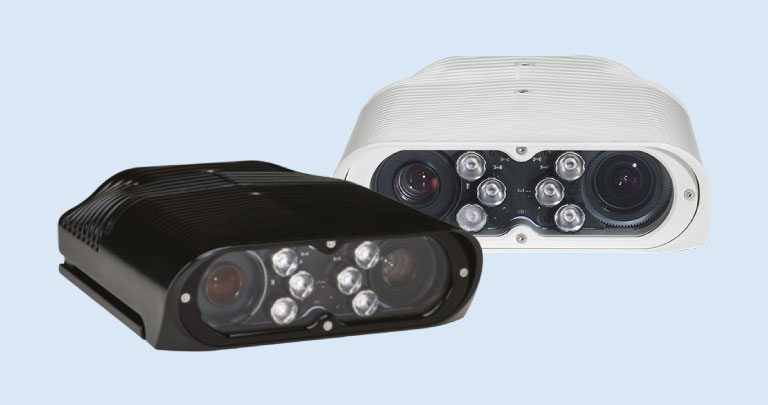 Picture of Genetec ShaprV Fixed ALPR Cameras in Black and White Variants