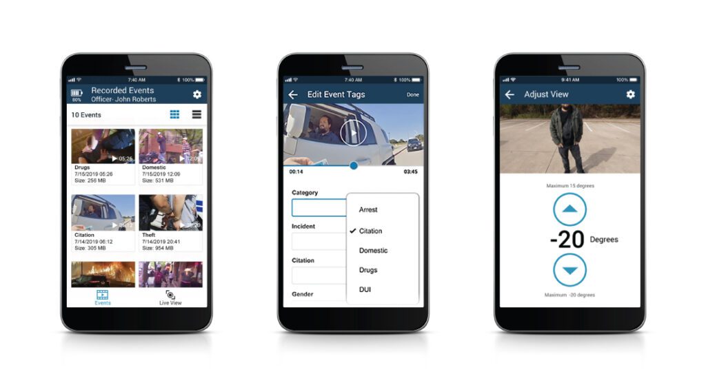 Motorola VB SmartControl Application Screenshots on Mobile Phones