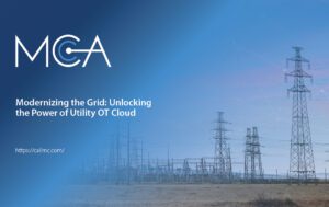 Electric utility grid using utility OT cloud that allows it to self-adjust in response to dynamic conditions