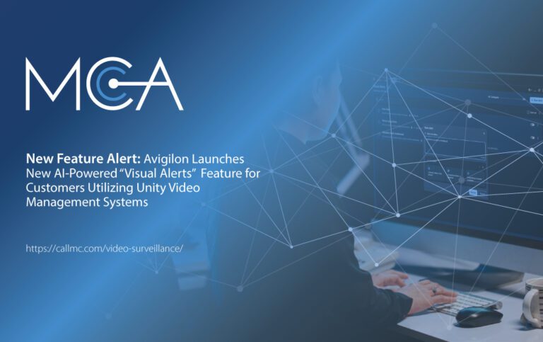 Engine Visual Alert Pro Avigilon Unity Visual Alerts | MCA Video Surveillance Solutions