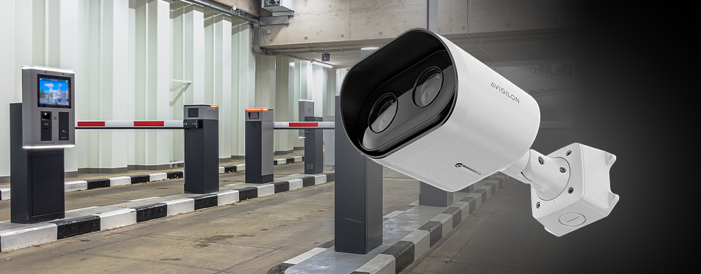 Avigilon L6A ALPR camera.