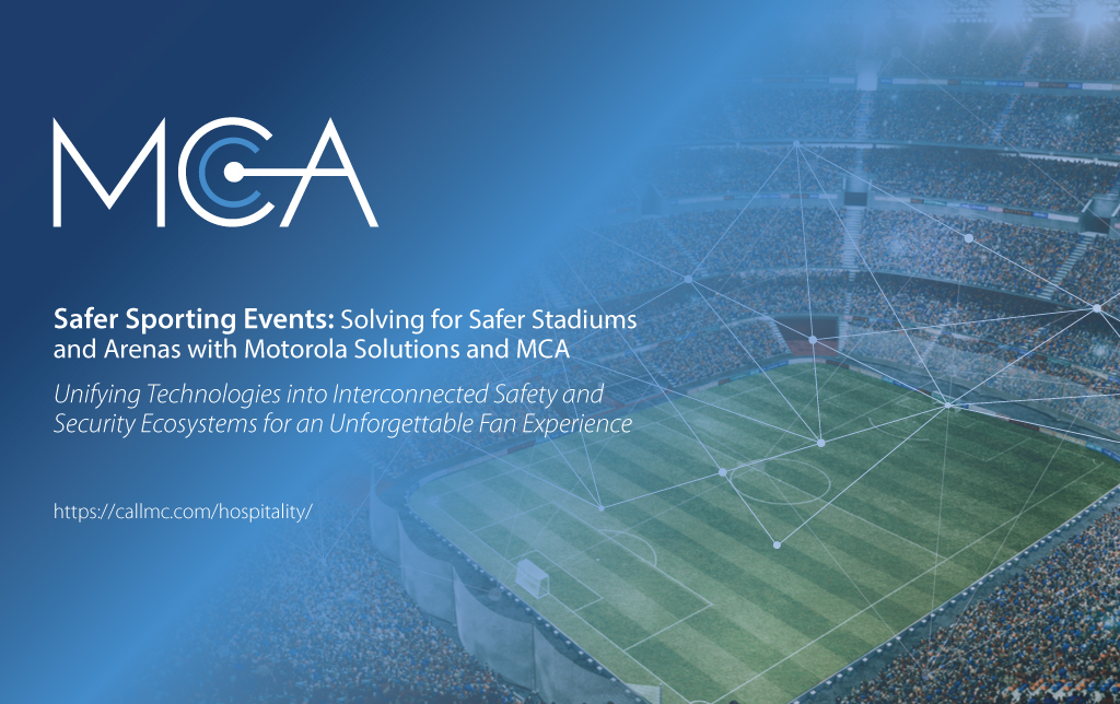 A soccer stadium packed with fans.