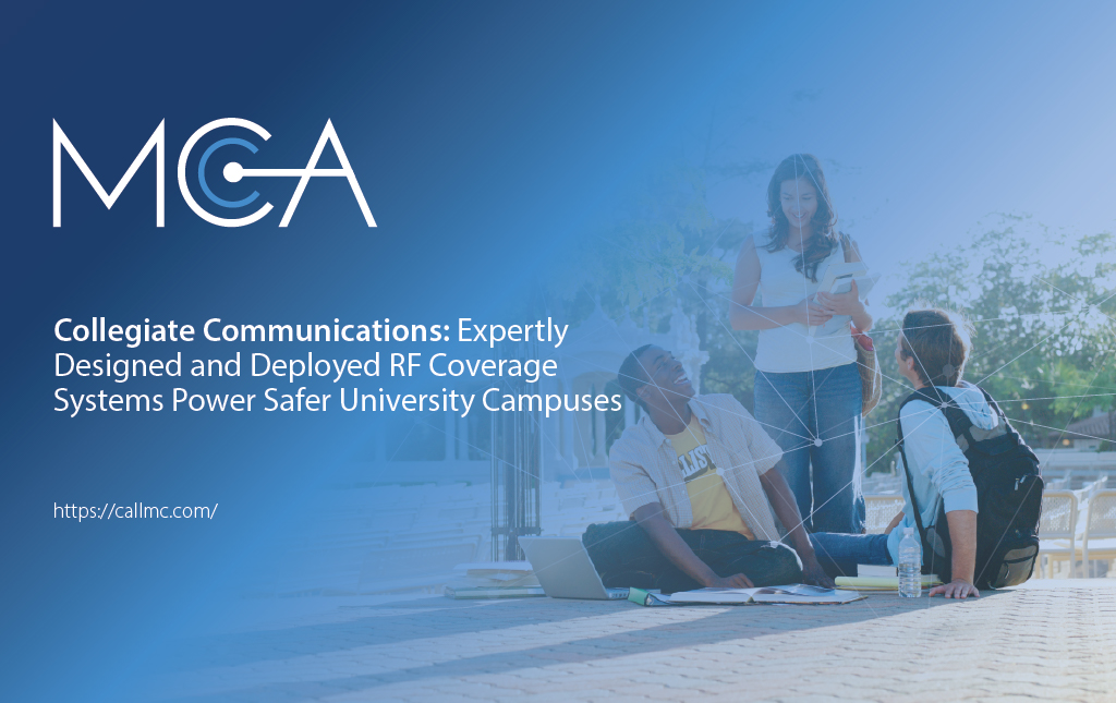 Three college students take a break from their studies in an outdoor, common area on their school campus.