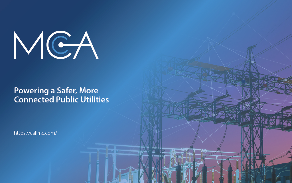 A utilities substation at sunset.