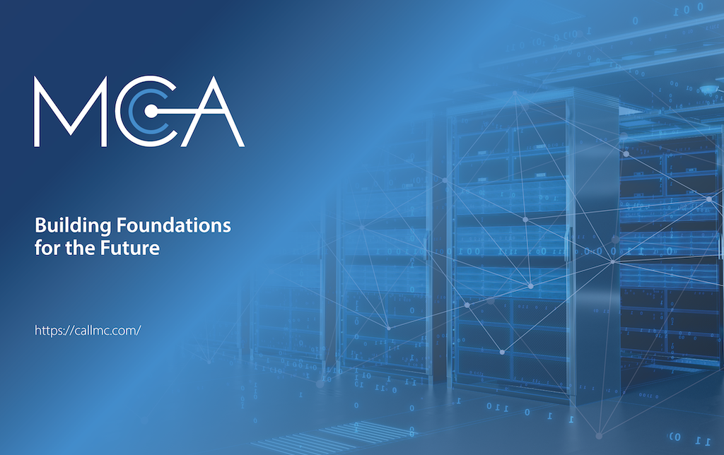 A futuristic data center.