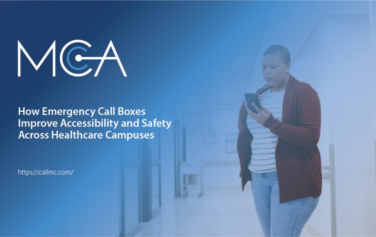 A hospital visitor stares at her phone in confusion as she attempts to find out where she is going.