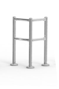 Pedestrian Post & Rail Guards